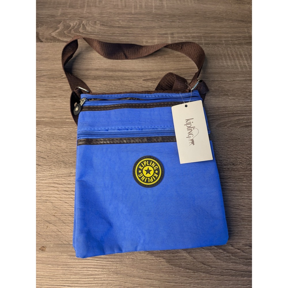 Kipling Blue Unisex Afia Lite Mini‎ Crossbody Bag NWT